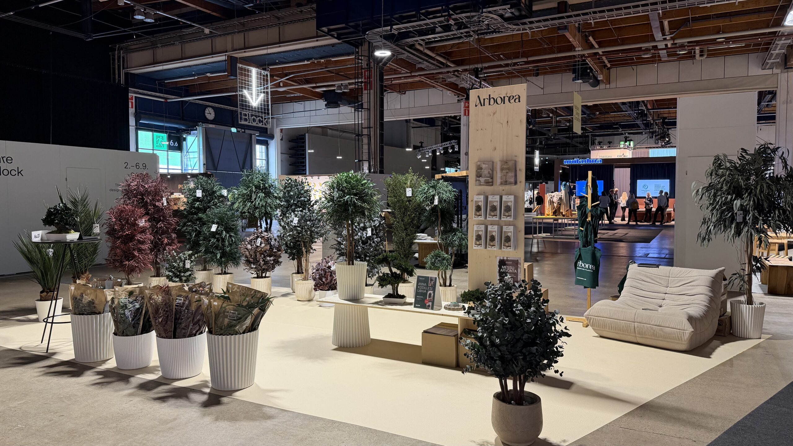 Arborea booth at Habitare